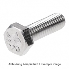 Hexagon head screw M6x16 DIN933 r 