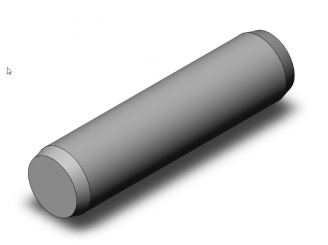 Parallel pin 5x12 ISO 8734 r 