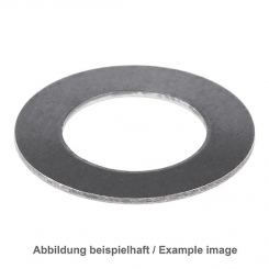 Shim ring 6x12x0,5 DIN988 A2 