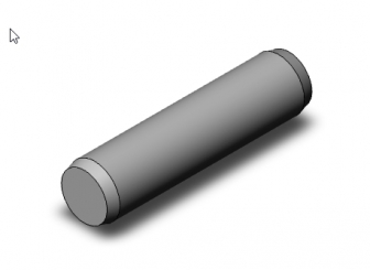 Parallel pin 6x14 ISO 8734 r 