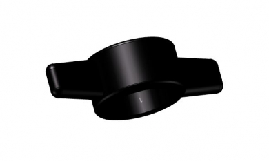 Wing screw head for M 5 