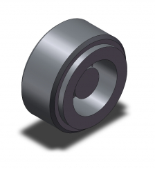 Knurled-screw head f M3 