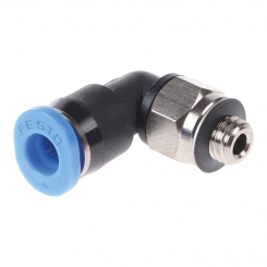 Push-in/threaded L-fitting 153333 