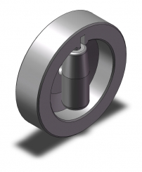 Grip wheel GN 520.3-100-B10-D 