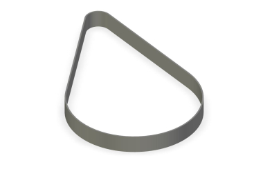 toothed belt 25T10/780 