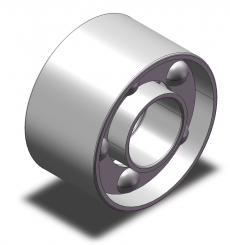 Double-row angular ball bearing RSRL/BRS 