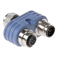 Y distributor sock.-plug-sock. M12-5pol. 