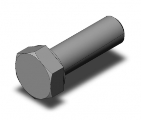 Hexagon head bolt M10x45 DIN933 r 