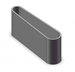 toothed belt PU;mit Auflage 95T5/480 