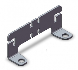 Strain relief sheet 2x53,7x89 