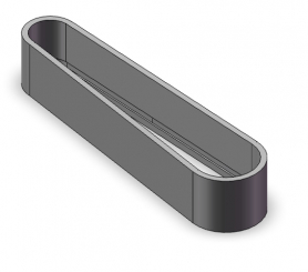 toothed belt PU;mit Auflage 40T5/480 