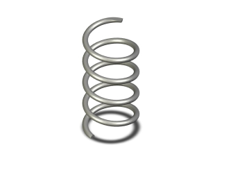 pressure spring 0,4x4x8 