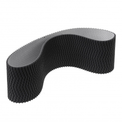 flat belt mit Auflage 98x830 PVC 