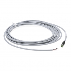 Control cable M8 jack 4p 5m 0° UL 