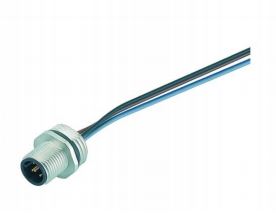 M12-Socketplug, 5p., B-Code, M16x1,5 