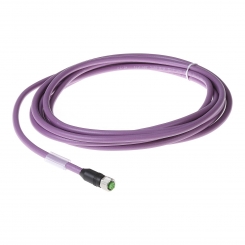 Bus cable, M12 jack, 5ch, B-coded, 5m 